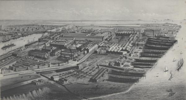 Vickers, Sons & Maxim Naval - Stavební práce (cca 1900) Vickers, Sons & Maxim Naval - Stavební práce (cca 1900)